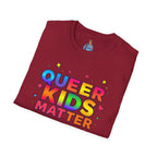 Colorful Queer Kids Matter Pride T-Shirt