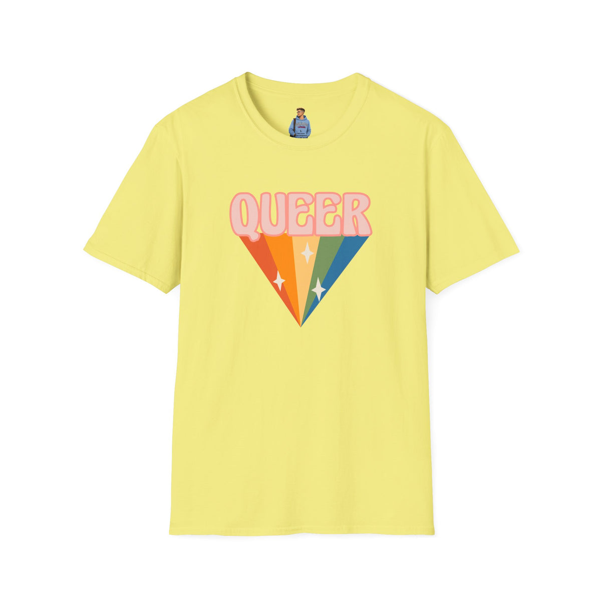 Queer Rainbow Sparkle Pride Tree Las Vegas T-Shirt