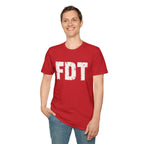 FDT Distressed Graphic T‑Shirt — Bold Statement Tee