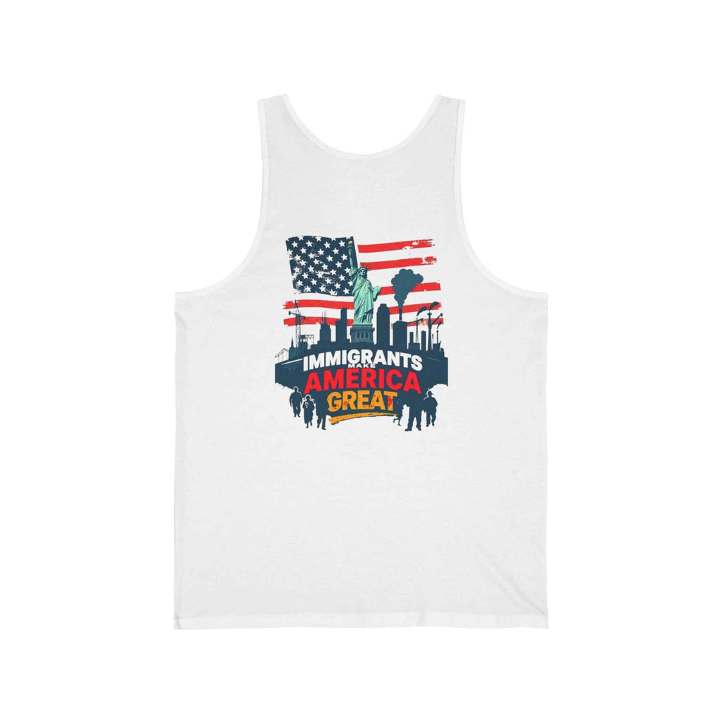 Immigrants Make America Great Tank — 'Estoy Contigo' Latino Pride Graphic Tank Top