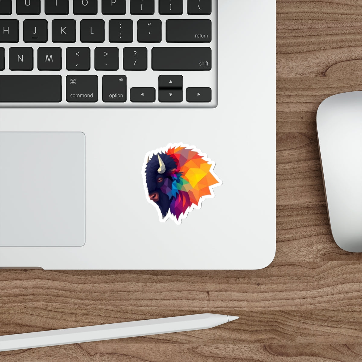 Die-Cut Stickers - Pride Bison