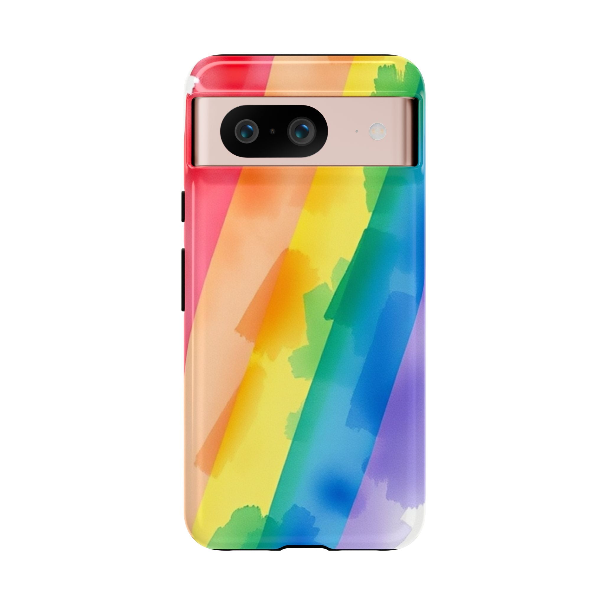 Rainbow Watercolor Art Tough Cases For Android & iPhone
