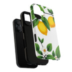 Lemon Blossom Tough Phone Case for iPhone