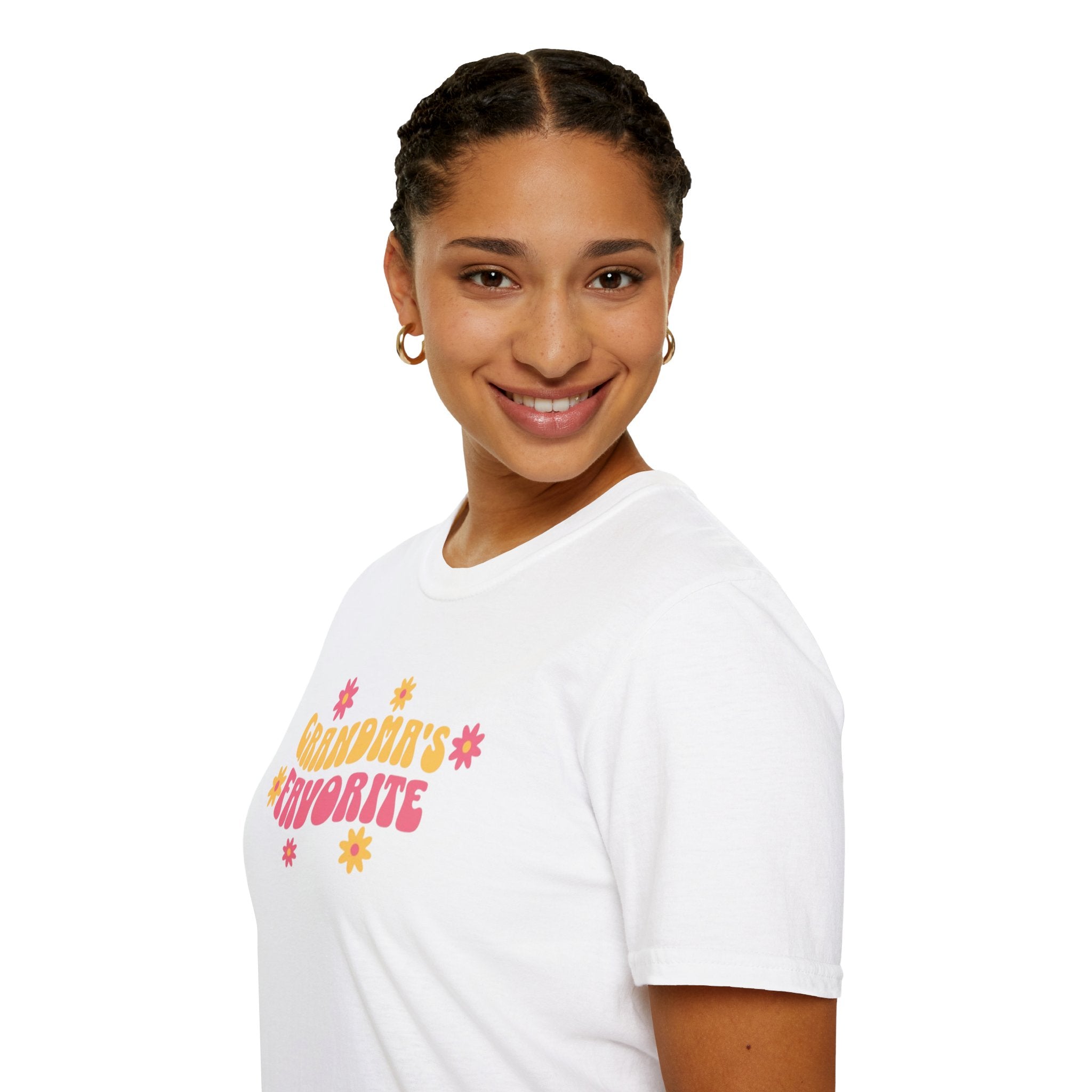 Grandma's Favorite Unisex Softstyle T-Shirt - EqualiTees.Me