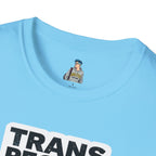 Unisex Softstyle T-Shirt - 'Trans People Exist. Trans People Matter.' Equality Apparel