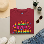 I Don't Even Think Straight Pride Tee