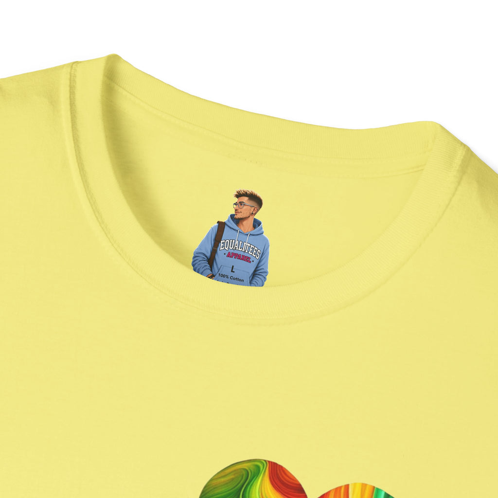 Pride Heart Design T-shirt