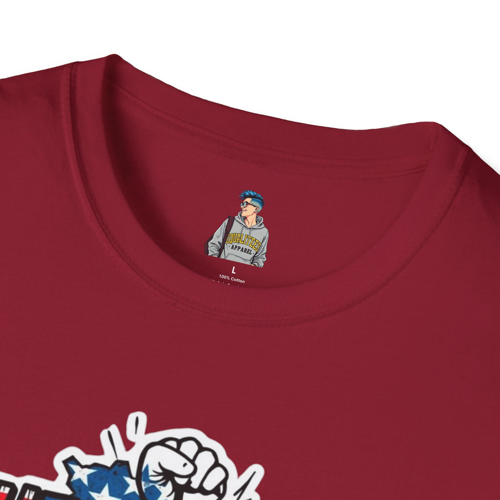 Unisex Softstyle T-Shirt - 'Fascists Feed on Fear, Starve Them' Protest Tee