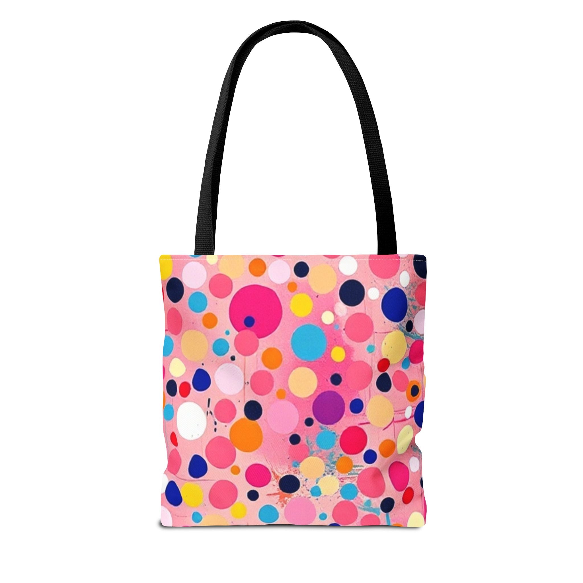 Dots and Drips over Pink Design - Tote Bag