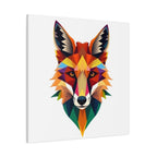 Colorful Fox Canvas Wall Art - Polished Modern Home Décor