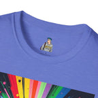 Unisex Softstyle T-Shirt - 'Queer People Belong Everywhere' Pride Graphic Tee