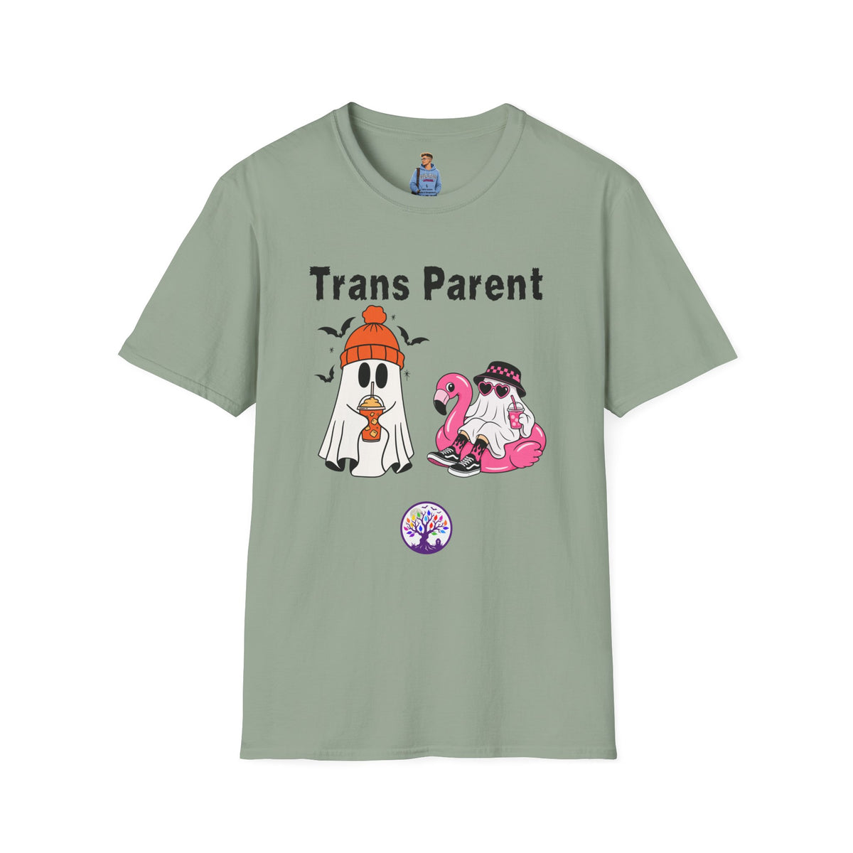 Trans Parent 6 Halloween Pride Tree Las Vegas T-Shirt