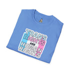 Trans Rights Unisex Softstyle T-Shirt - Support Equality & Trans Rights