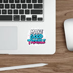 Die-Cut Stickers -  Trans Pride Colors