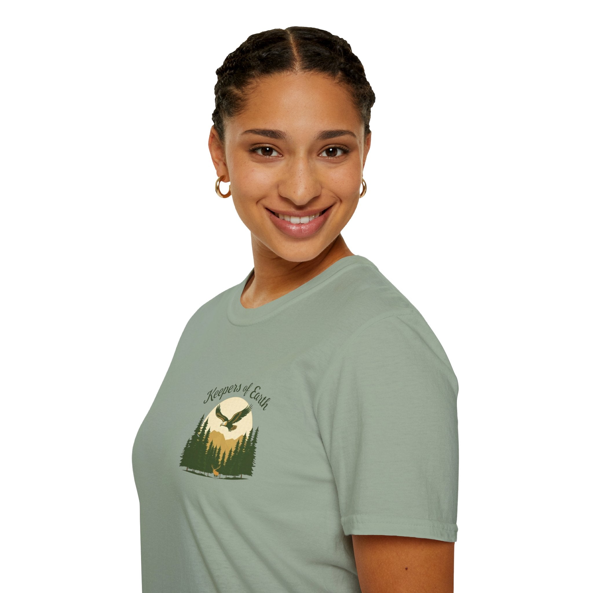 Keepers of the Earth Eagle and Elk T-shirt