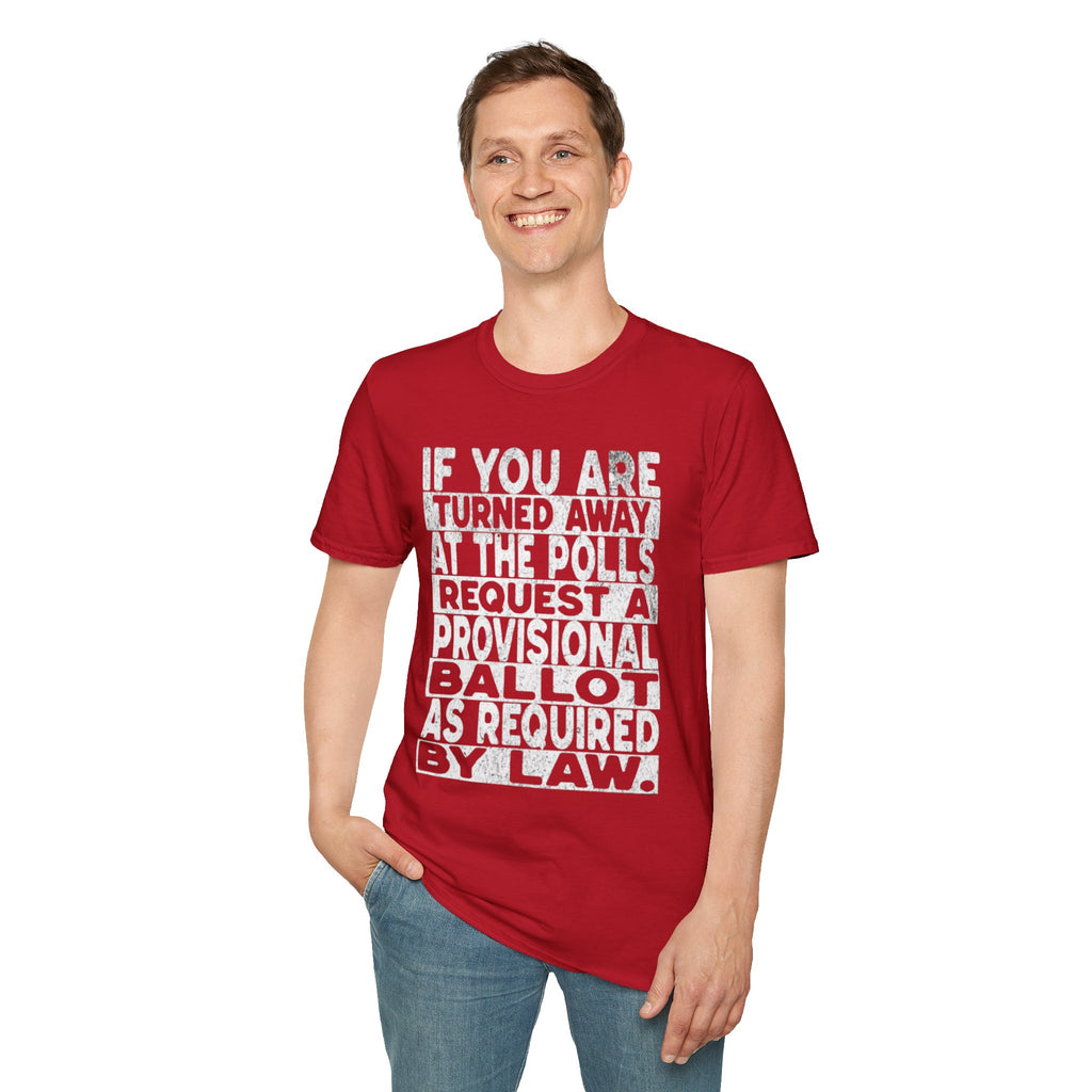 Know Your Rights Voter English T-Shirt