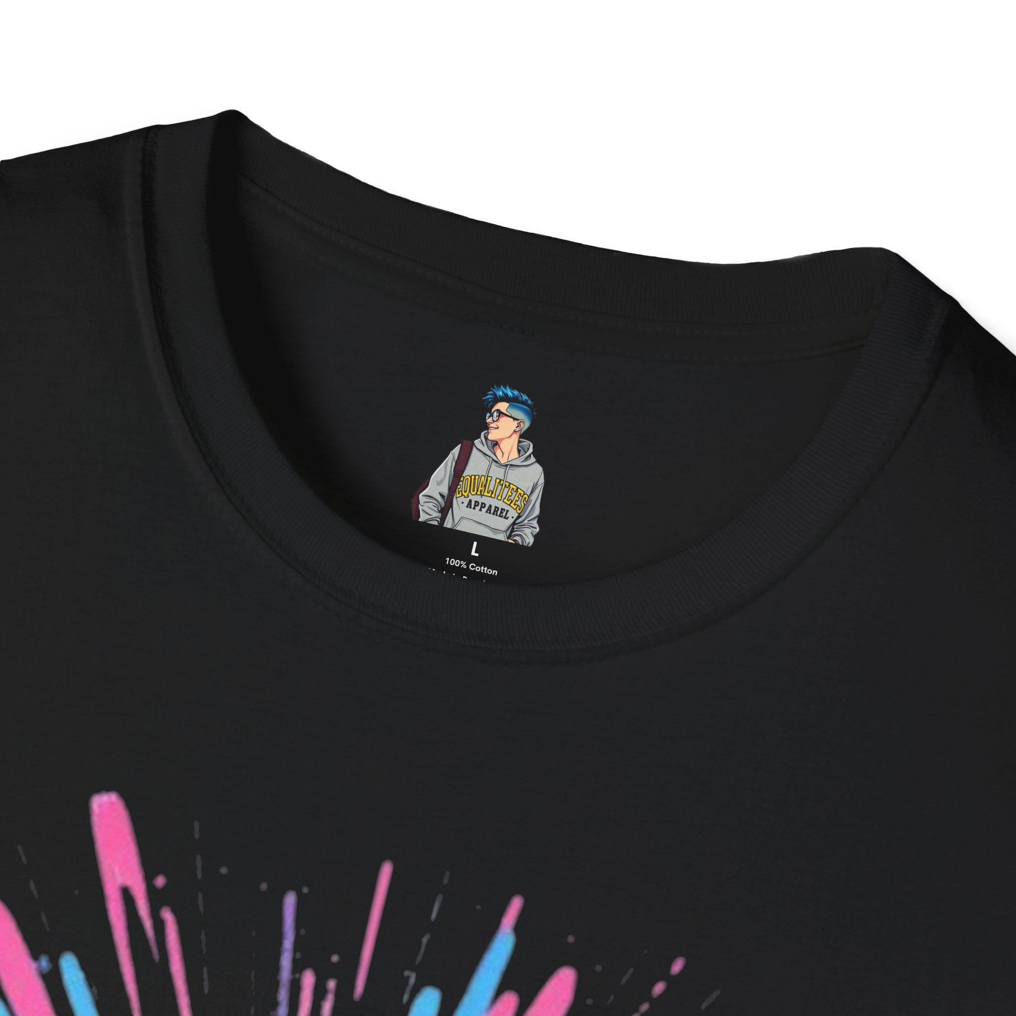 Trans Awareness Unisex T-Shirt, LGBTQ+ Pride Shirt, Gift for Allies, Feminist Apparel, Support Trans Rights
