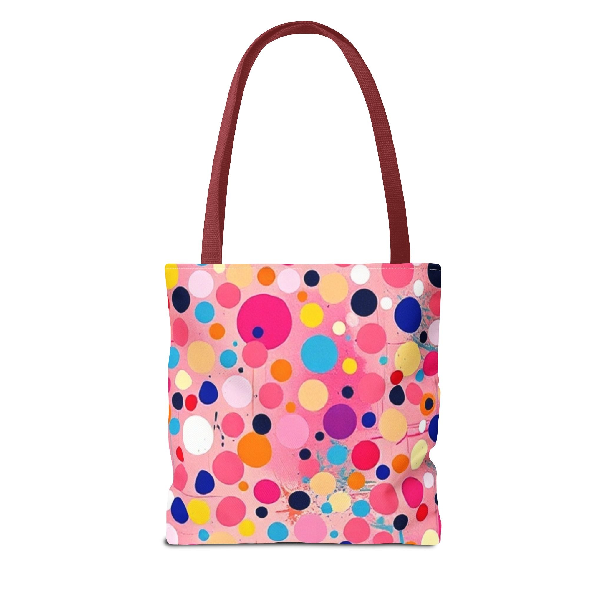 Dots and Drips over Pink Design - Tote Bag