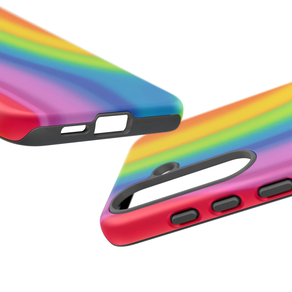 Rainbow Swirl Tough Case for Android