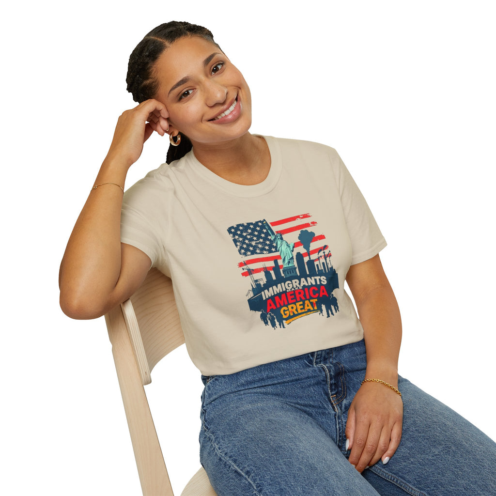 Immigrants Make America Great t-shirt