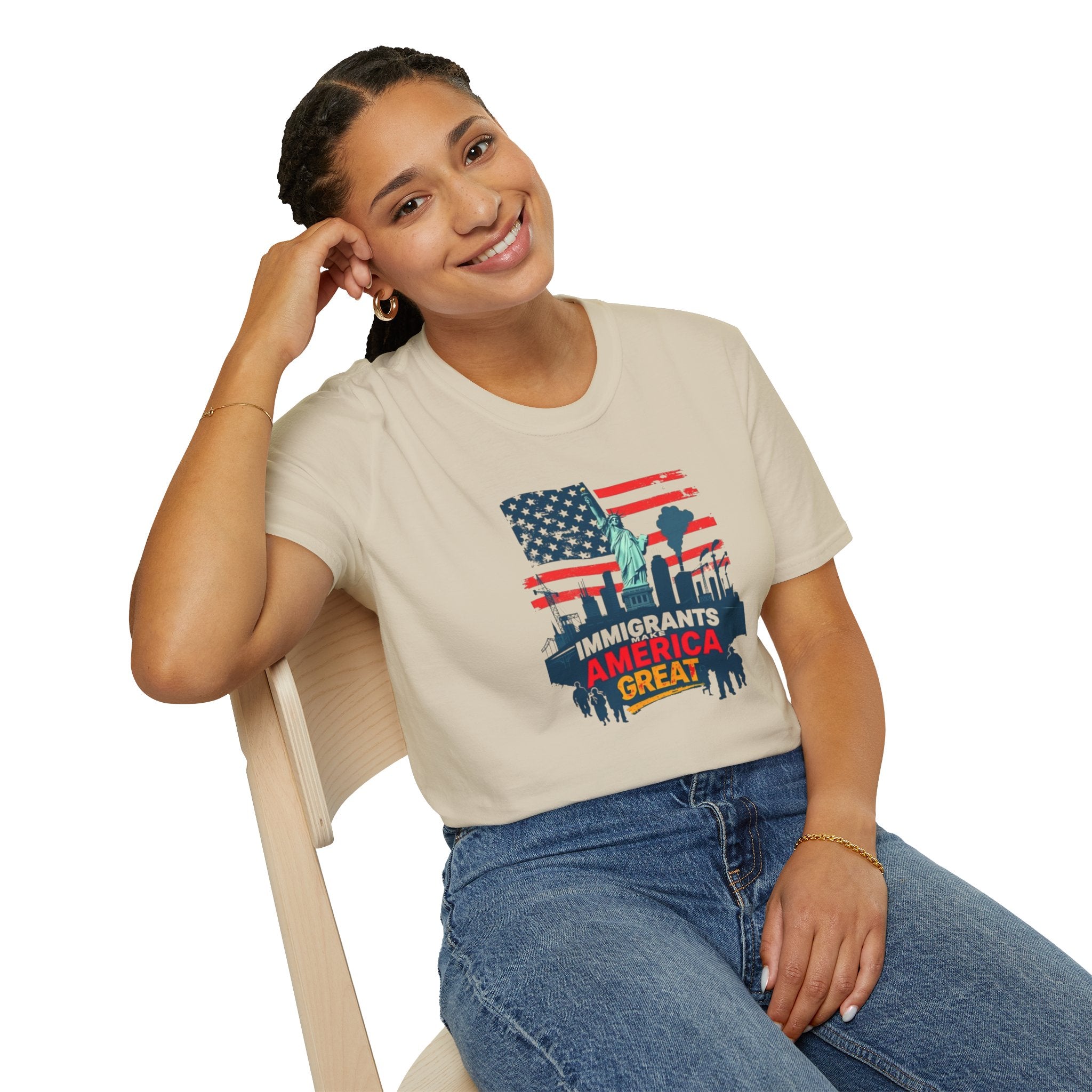 Immigrants Make America Great t-shirt
