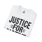 Justice for Native Communities Unisex Softstyle T-Shirt, Activism Tee, Social Justice Apparel, Comfortable Graphic Shirt, Gift for Advocates