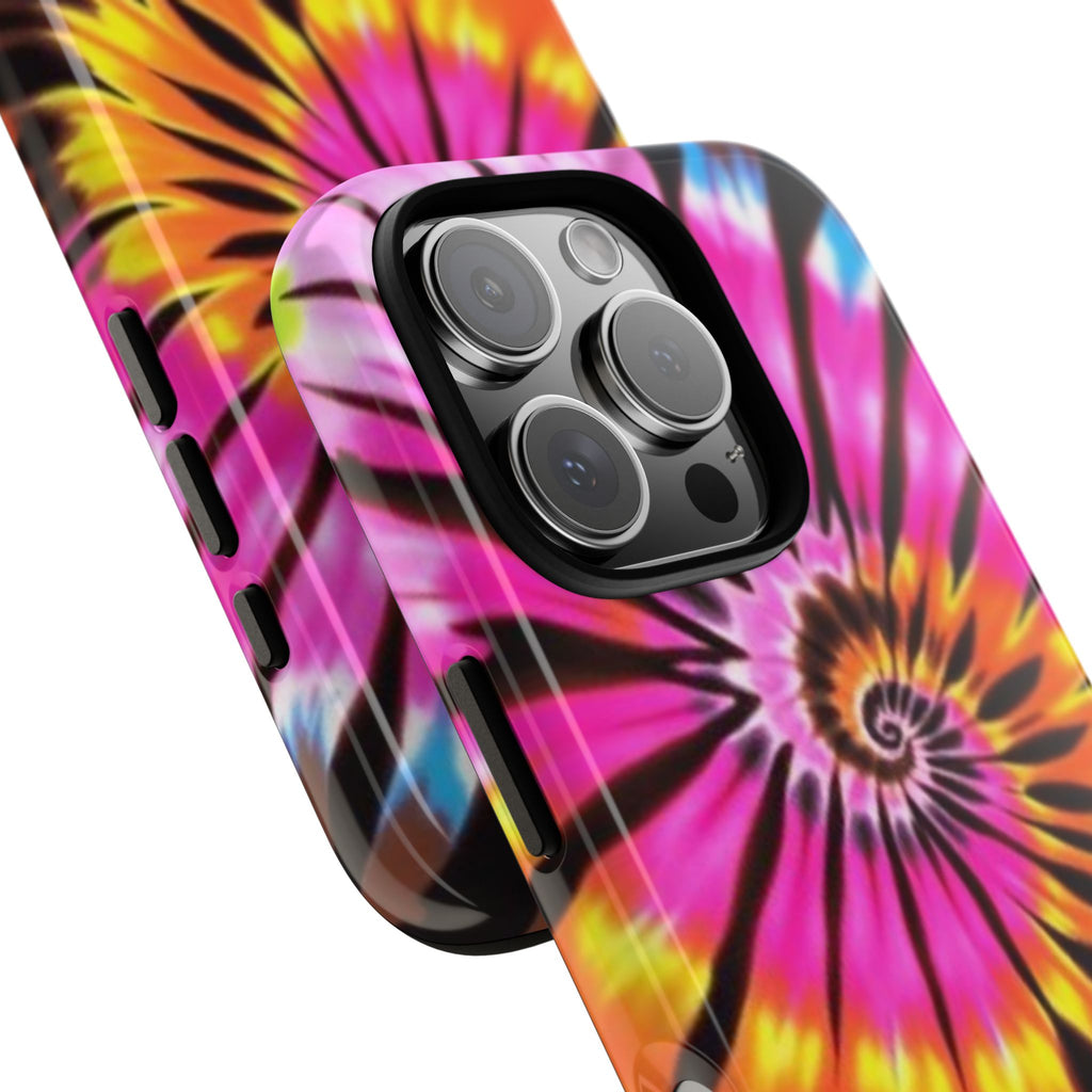 Tie-Dye Spiral Phone Case for iPhone