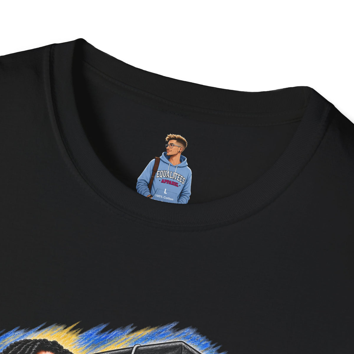 Double Portrait Front - In Memory of Pierre Damas Bel T-Shirt