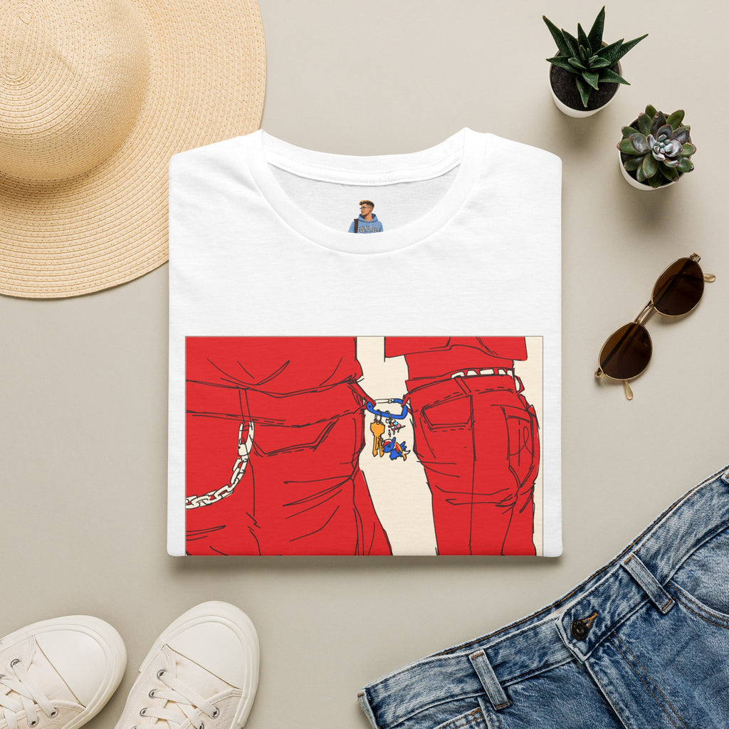 Red Jeans by Audrey Pride Tree Las Vegas T-Shirt