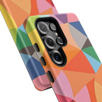 Colorful Geometric Tough Case for Android