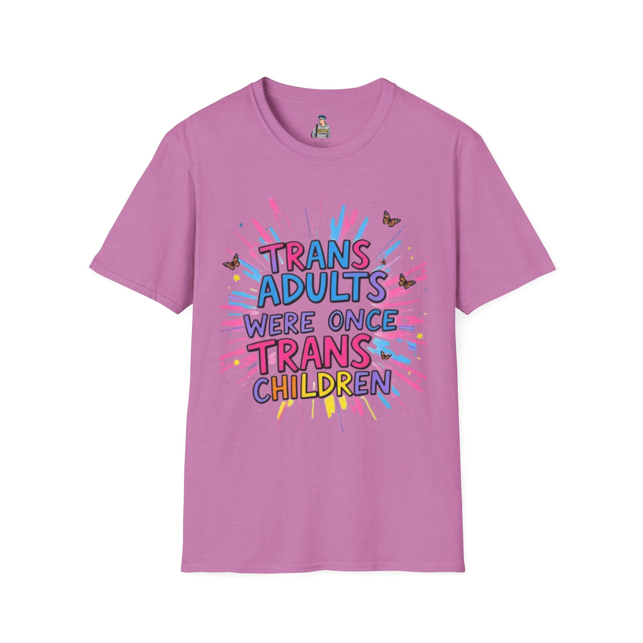 Trans Awareness Unisex T-Shirt, LGBTQ+ Pride Shirt, Gift for Allies, Feminist Apparel, Support Trans Rights