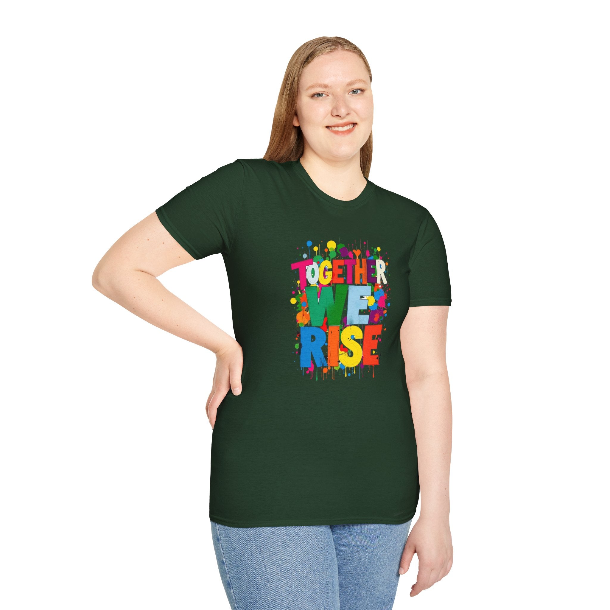 Together We Rise Unisex Softstyle T-Shirt