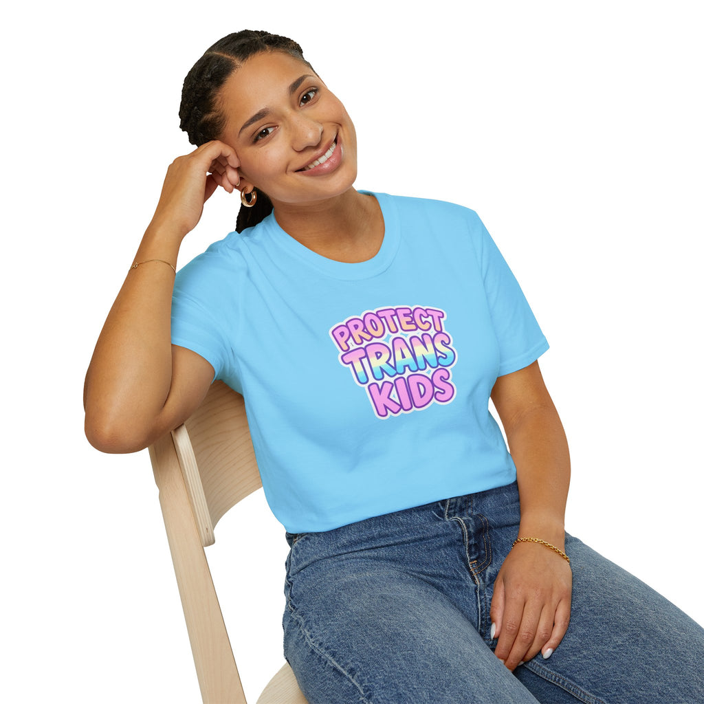Unisex Softstyle T-Shirt - Protect Trans Kids Tee