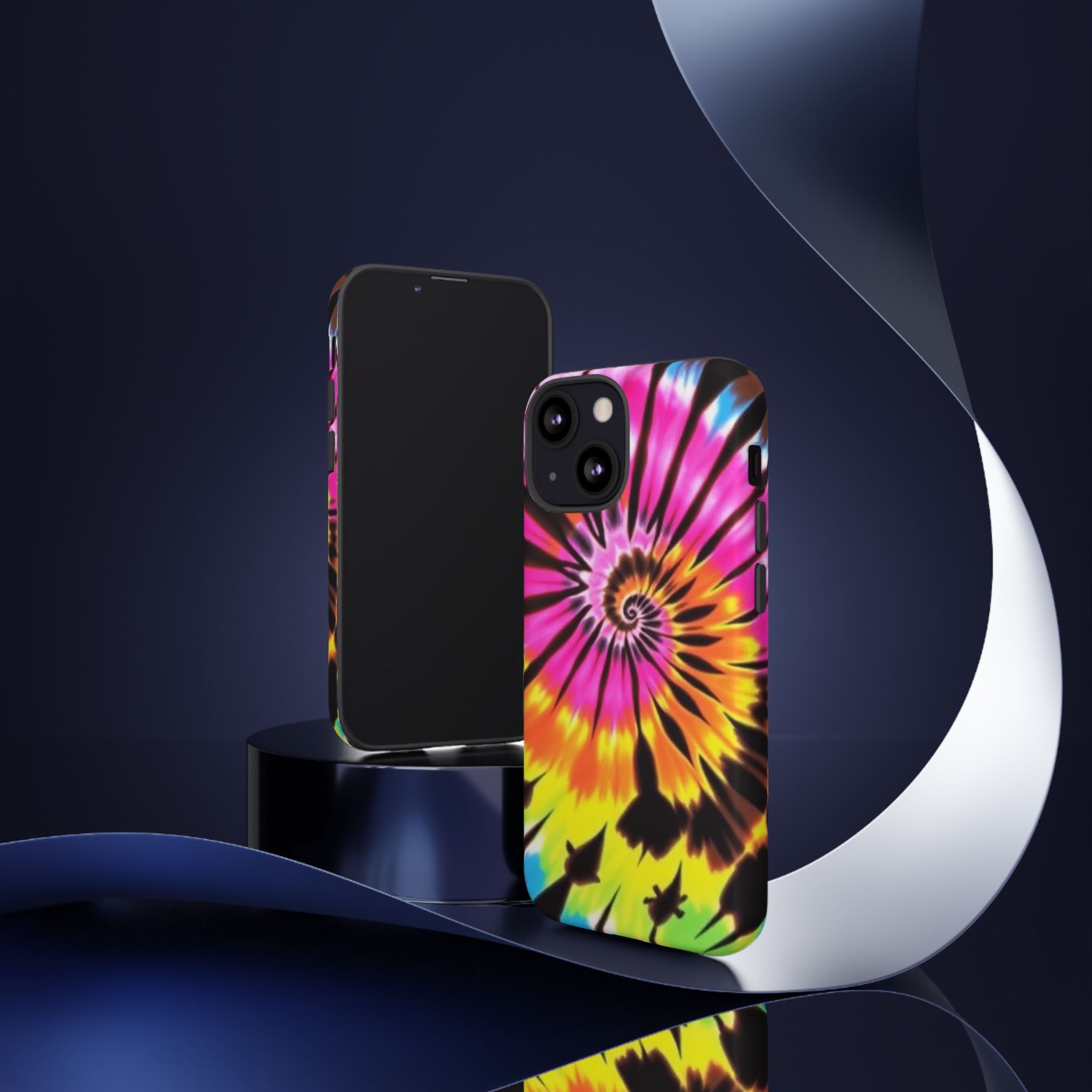 Tie-Dye Spiral Phone Case for iPhone