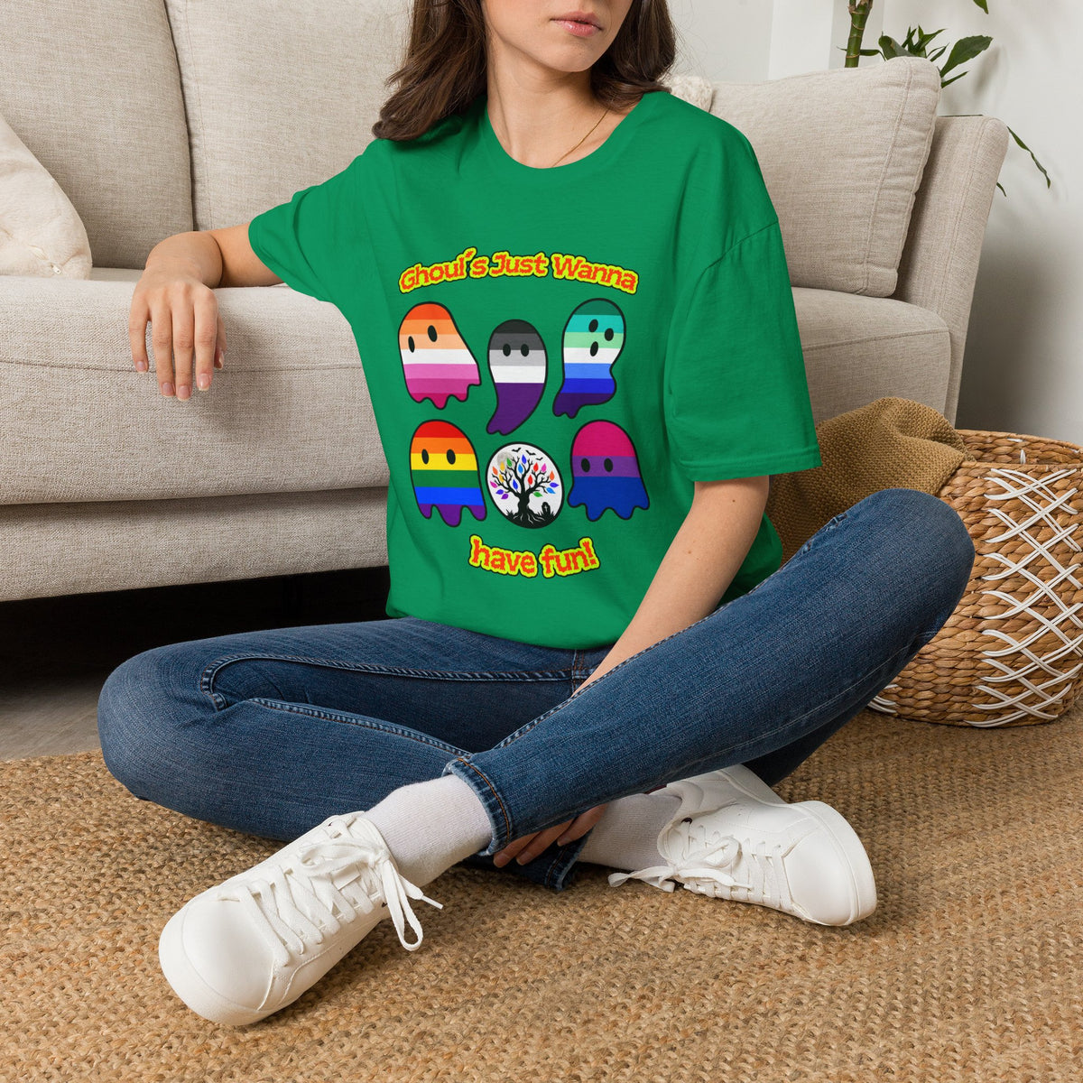 Ghouls Just Wanna Have Fun Pride Tree Las Vegas T-Shirt