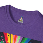 Unisex Softstyle T-Shirt - 'Queer People Belong Everywhere' Pride Graphic Tee
