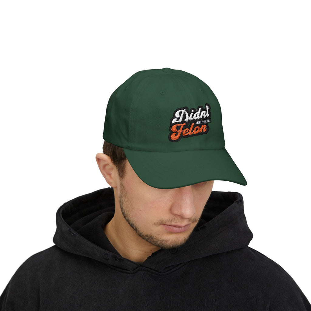 Political Dad Cap - 'Didn't Vote for the Felon'  Dad Hat