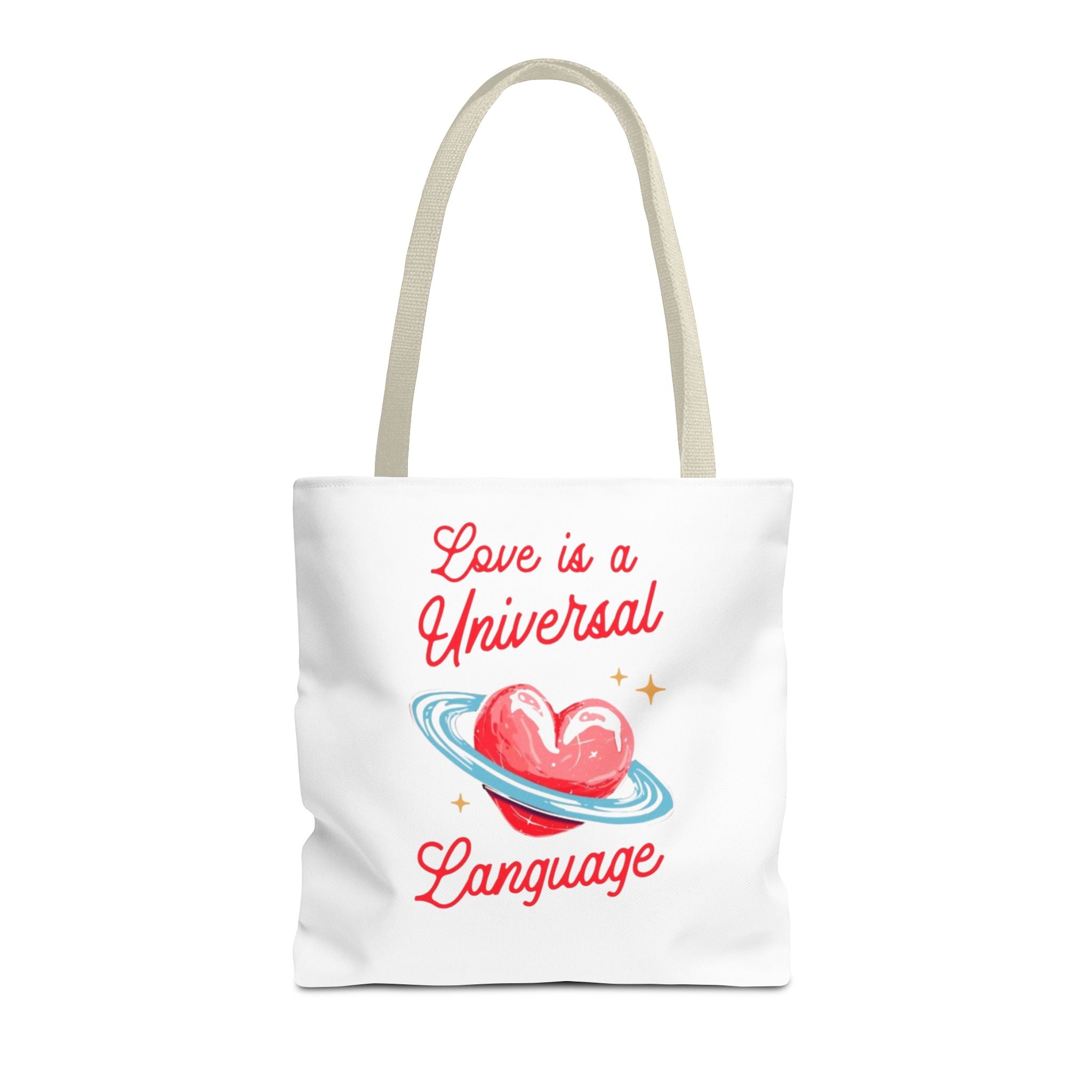 Love is a Universal Language Design - Tote Bag