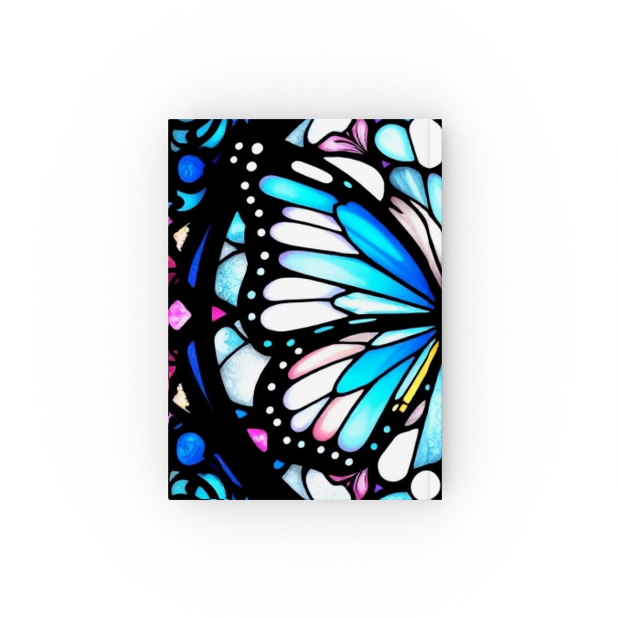 Stained Glass Butterfly Wings Design Journal - Perfect for Gifts, Journaling, and Celebrations