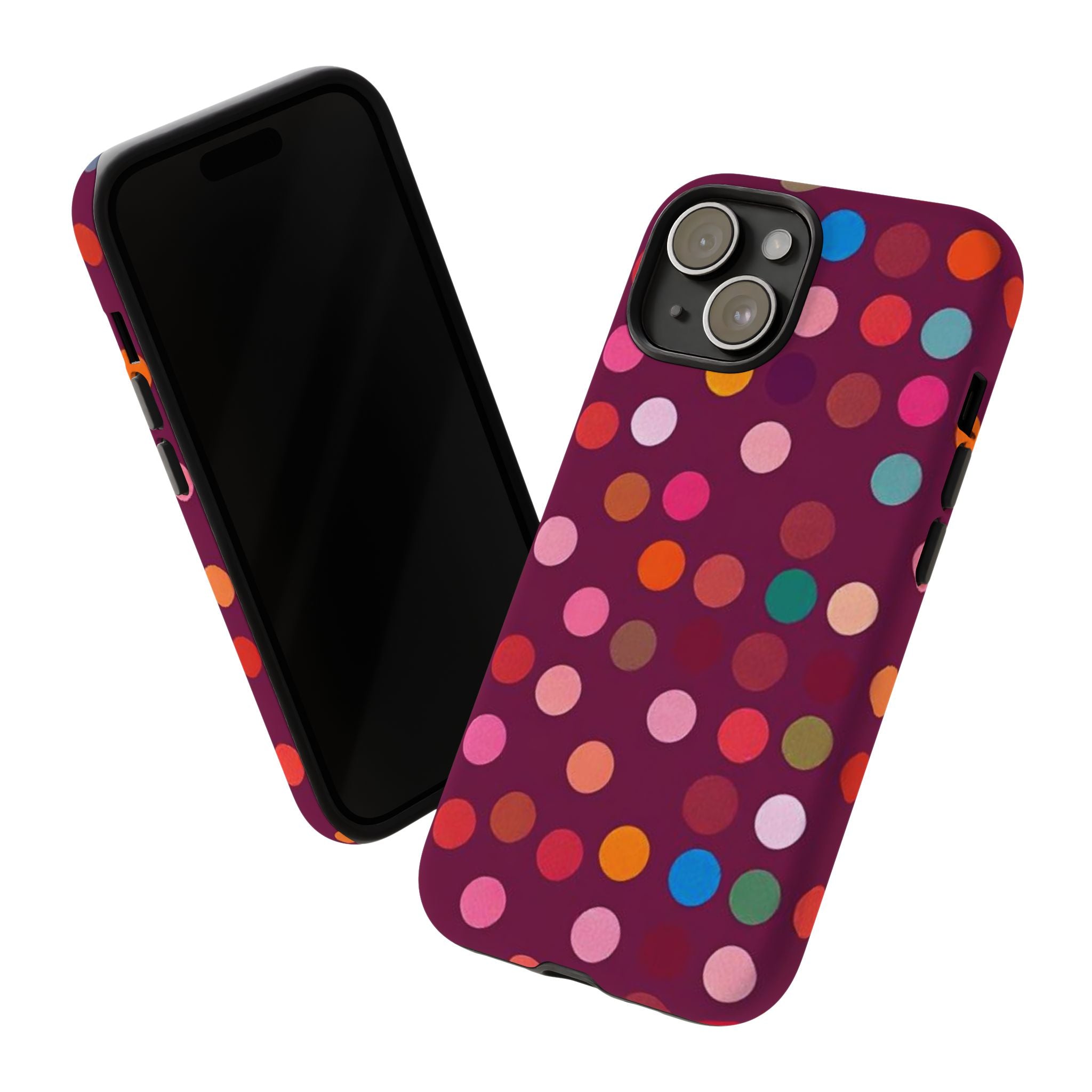 Polka Dot Tough Case for iPhone