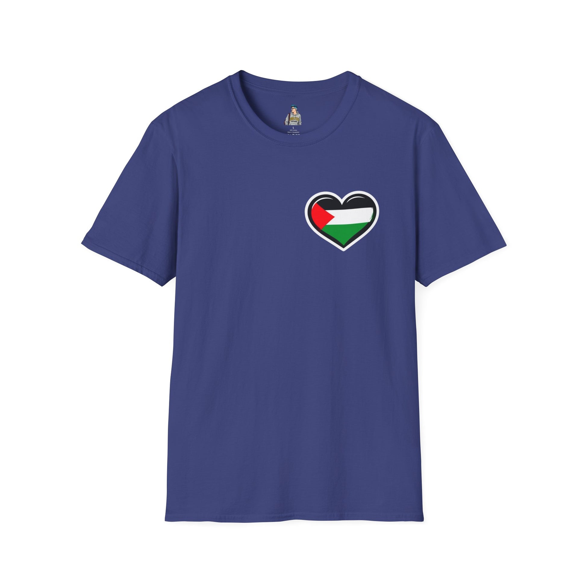 Unisex Softstyle T-Shirt: Stand with Gaza & We Are All Palestine Graphic Tee