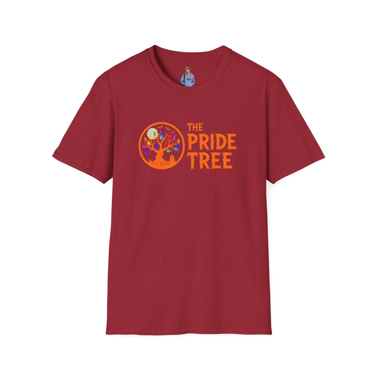 Orange Halloween Logo Pride Tree T-Shirt