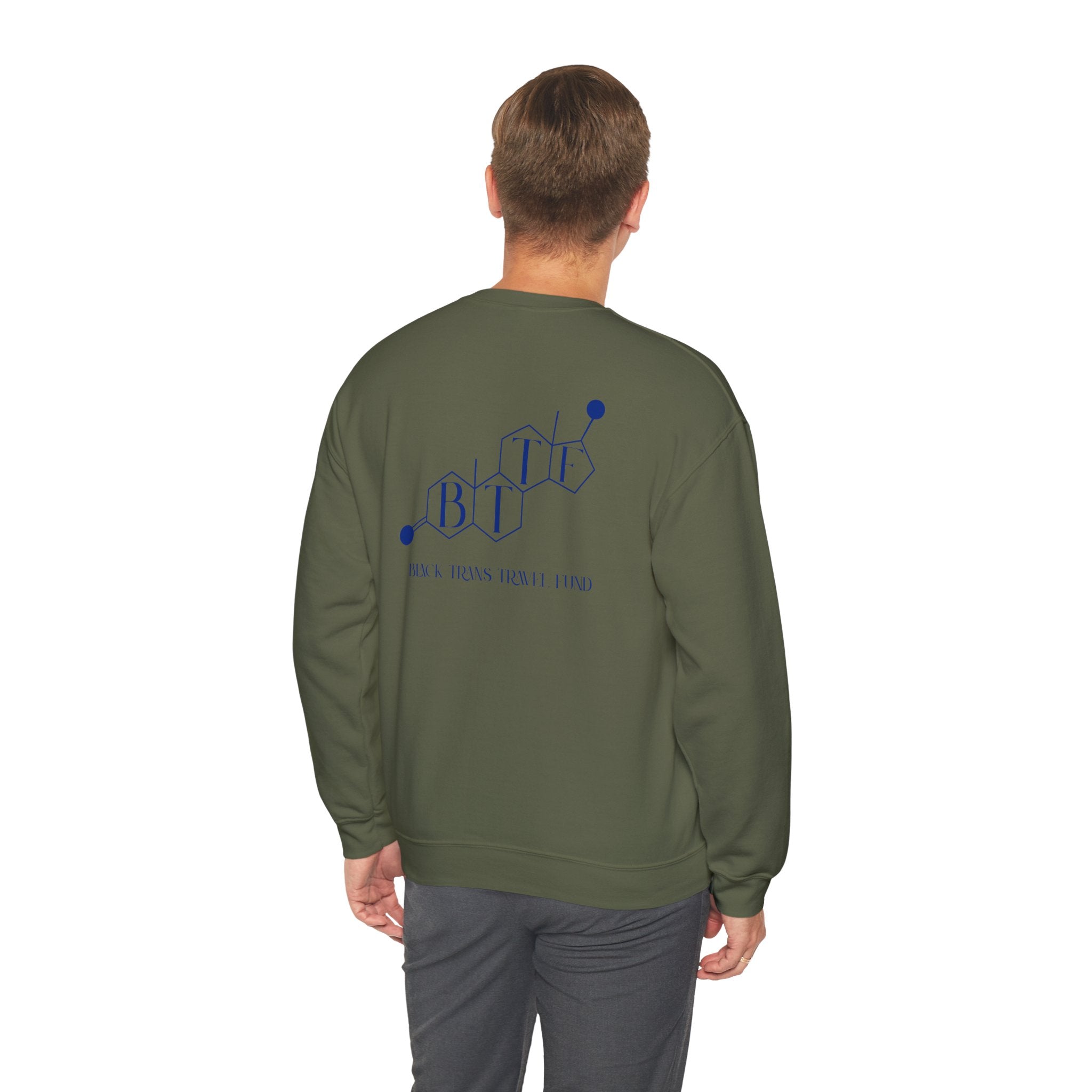 BTTF - Black Trans Travel Fund Unisex Crewneck Sweatshirt