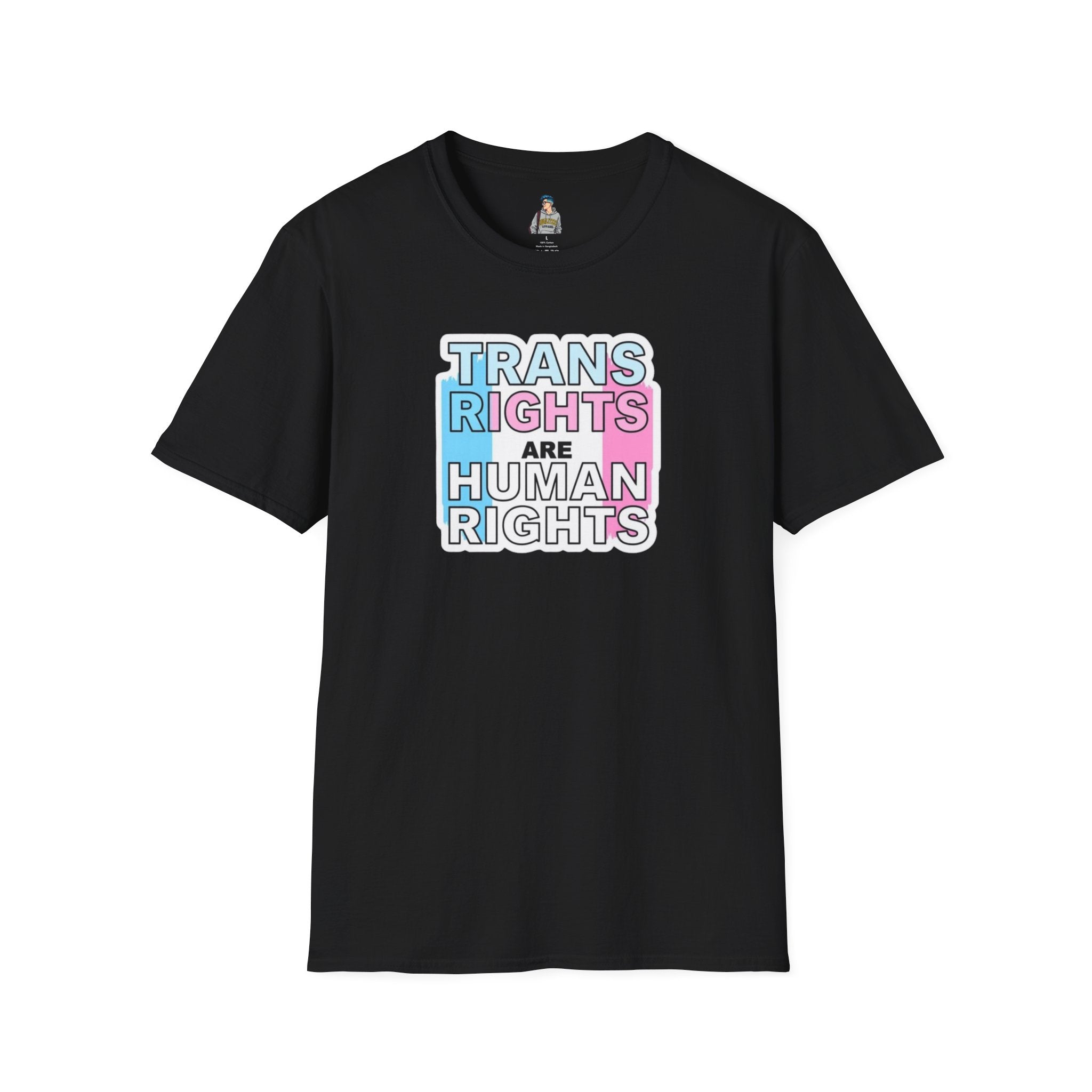 Trans Rights Unisex Softstyle T-Shirt - Support Equality & Trans Rights