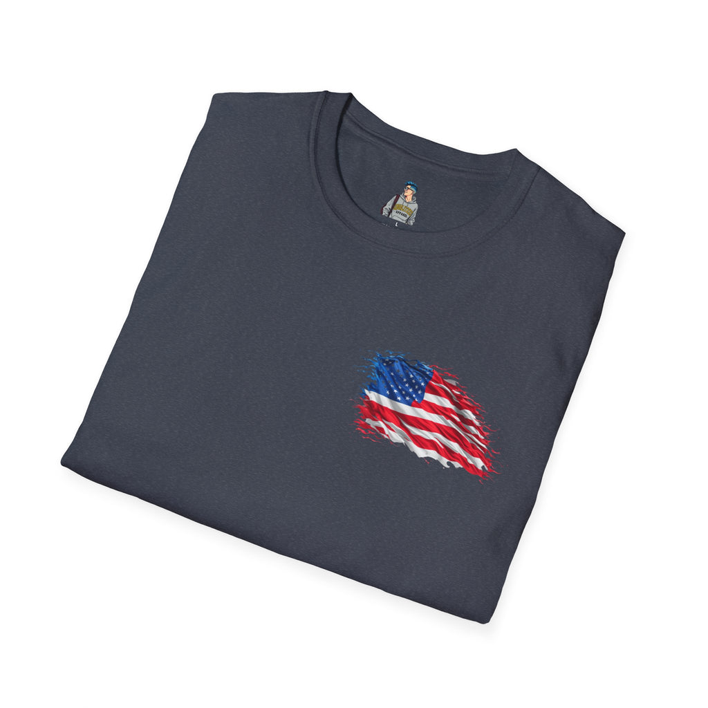 Learn Your Rights T-Shirt — Patriotic American Flag Graphic Tee