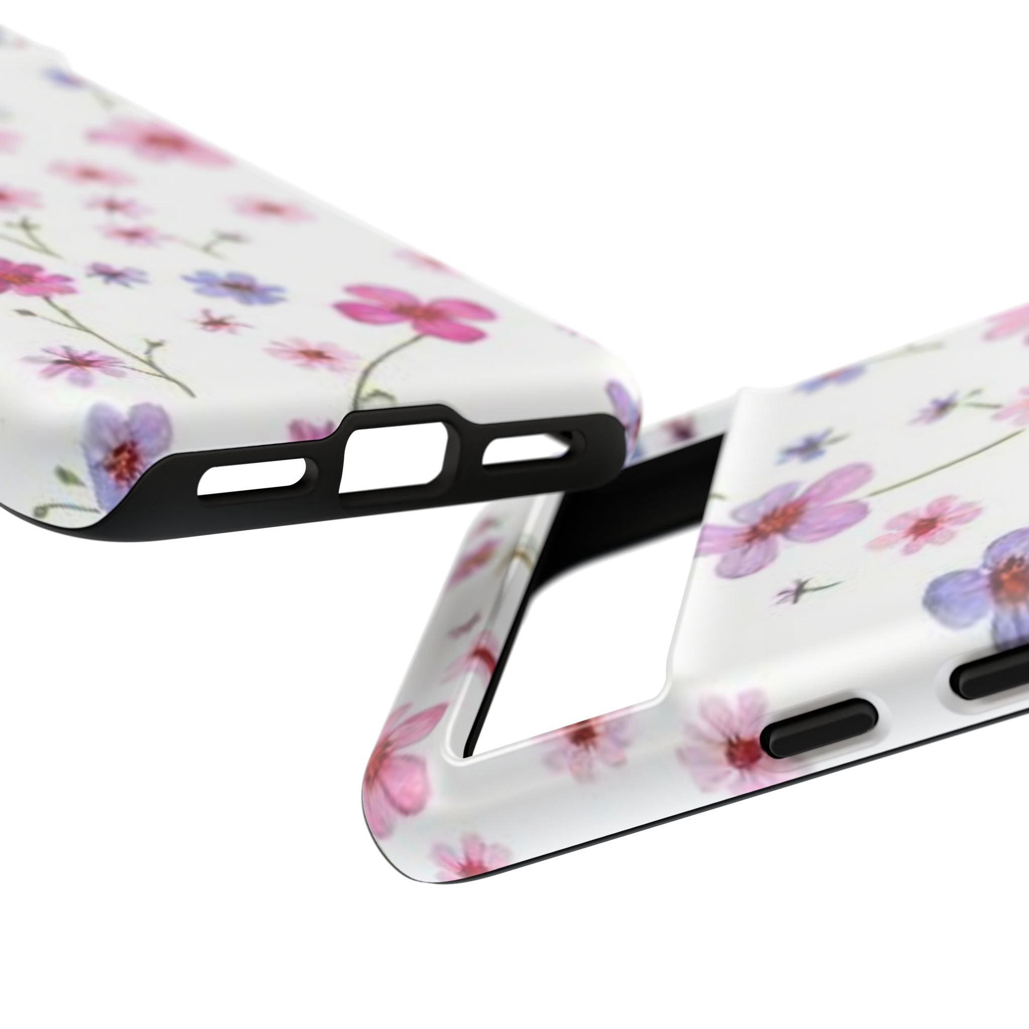 Pink Wildflower Tough Case for Android