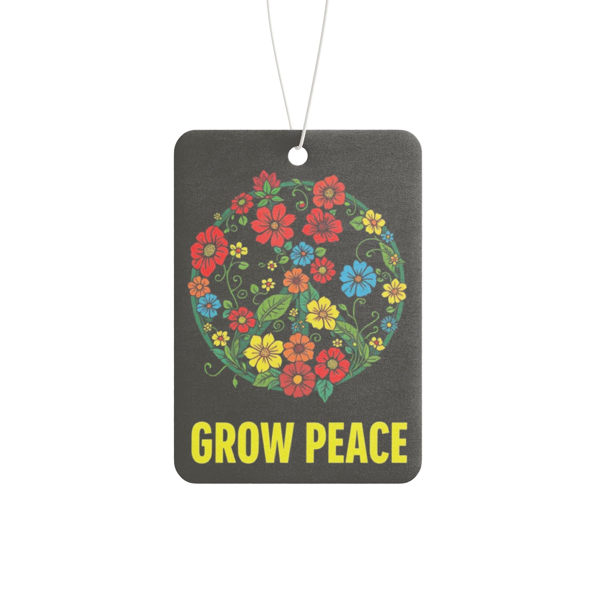 Grow Peace - Car Air Freshener - Eclectic and Aromatic