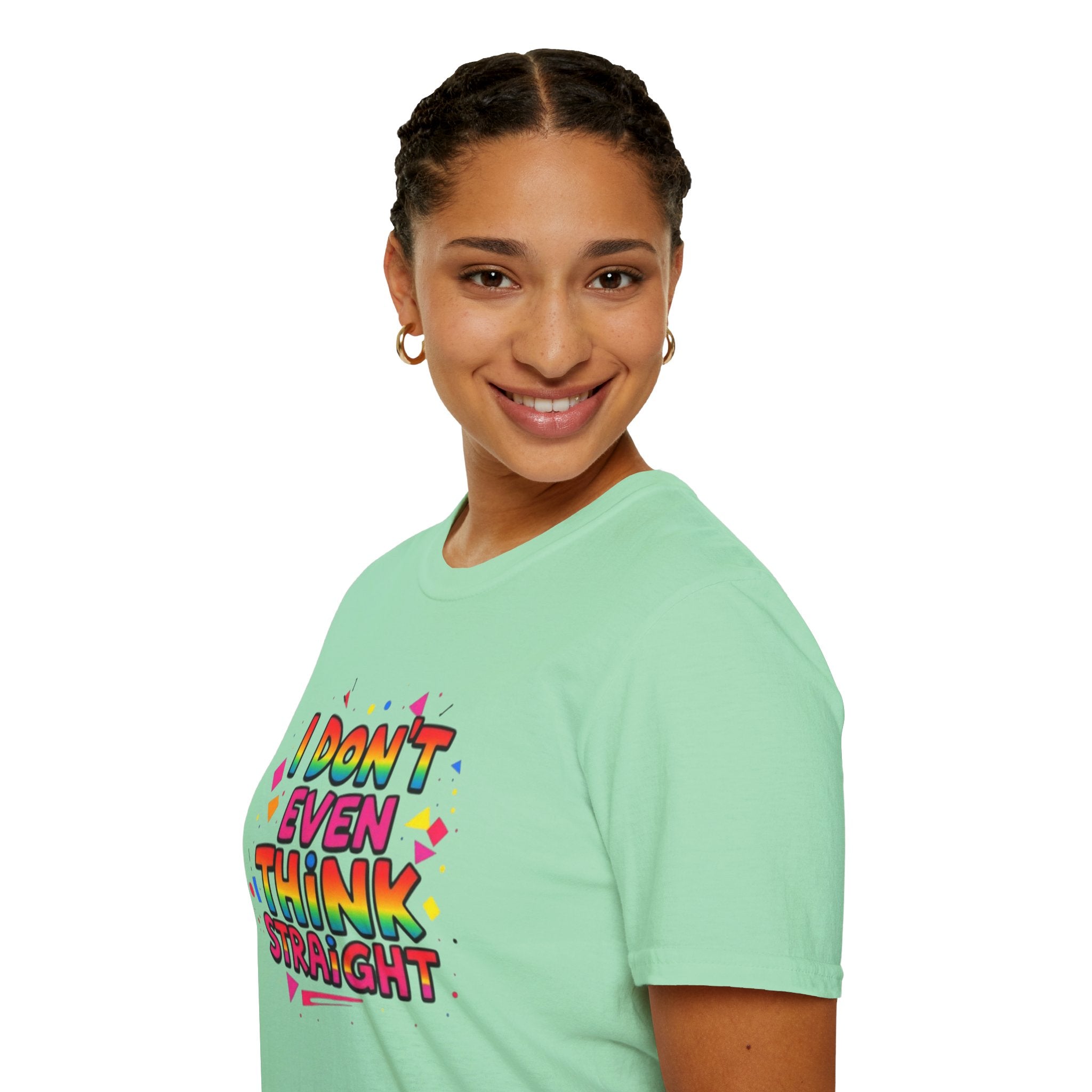 I Don't Even Think Straight Pride Tee