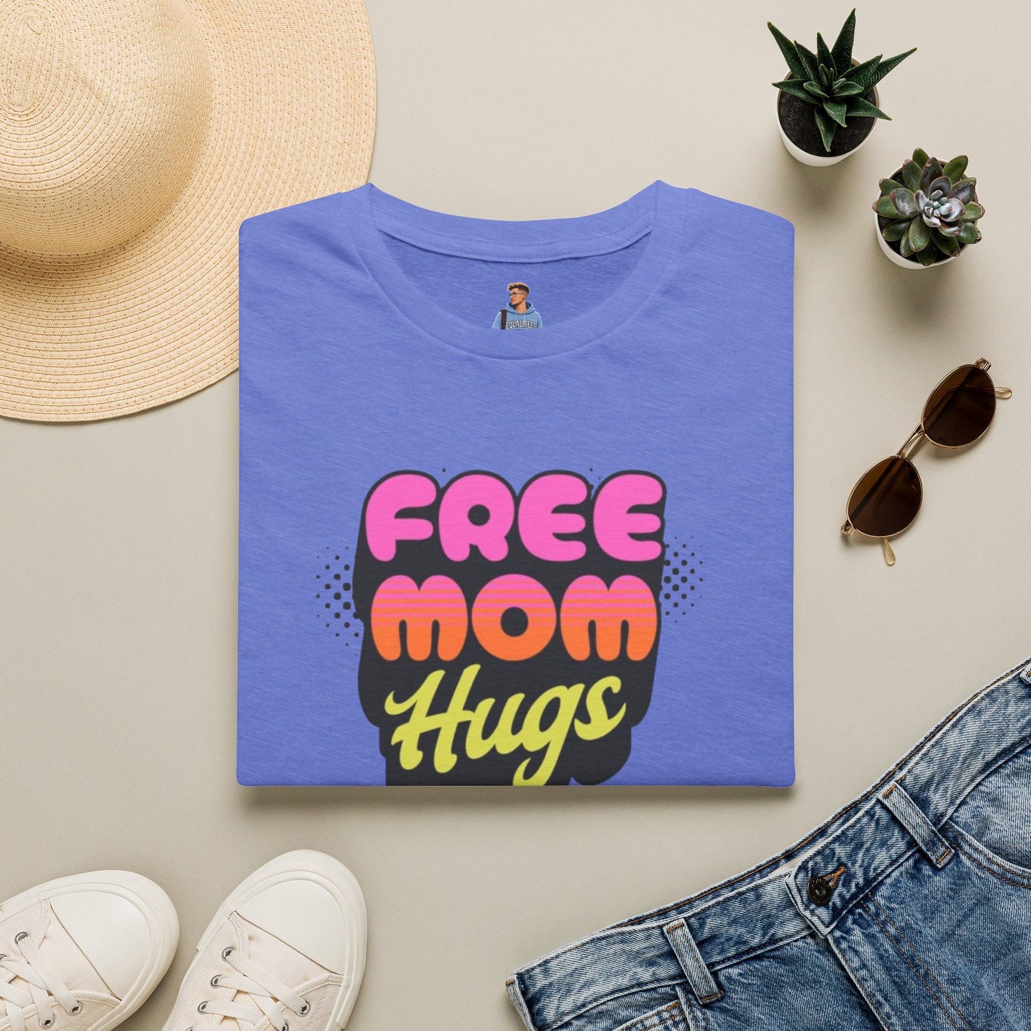 Free Mom Hugs Unisex Softstyle T-Shirt