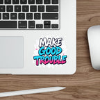 Die-Cut Stickers -  Trans Pride Colors